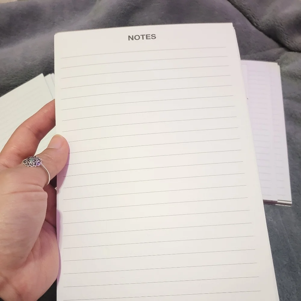 50 Note Memo Writing Pads Line Page Office Supplies